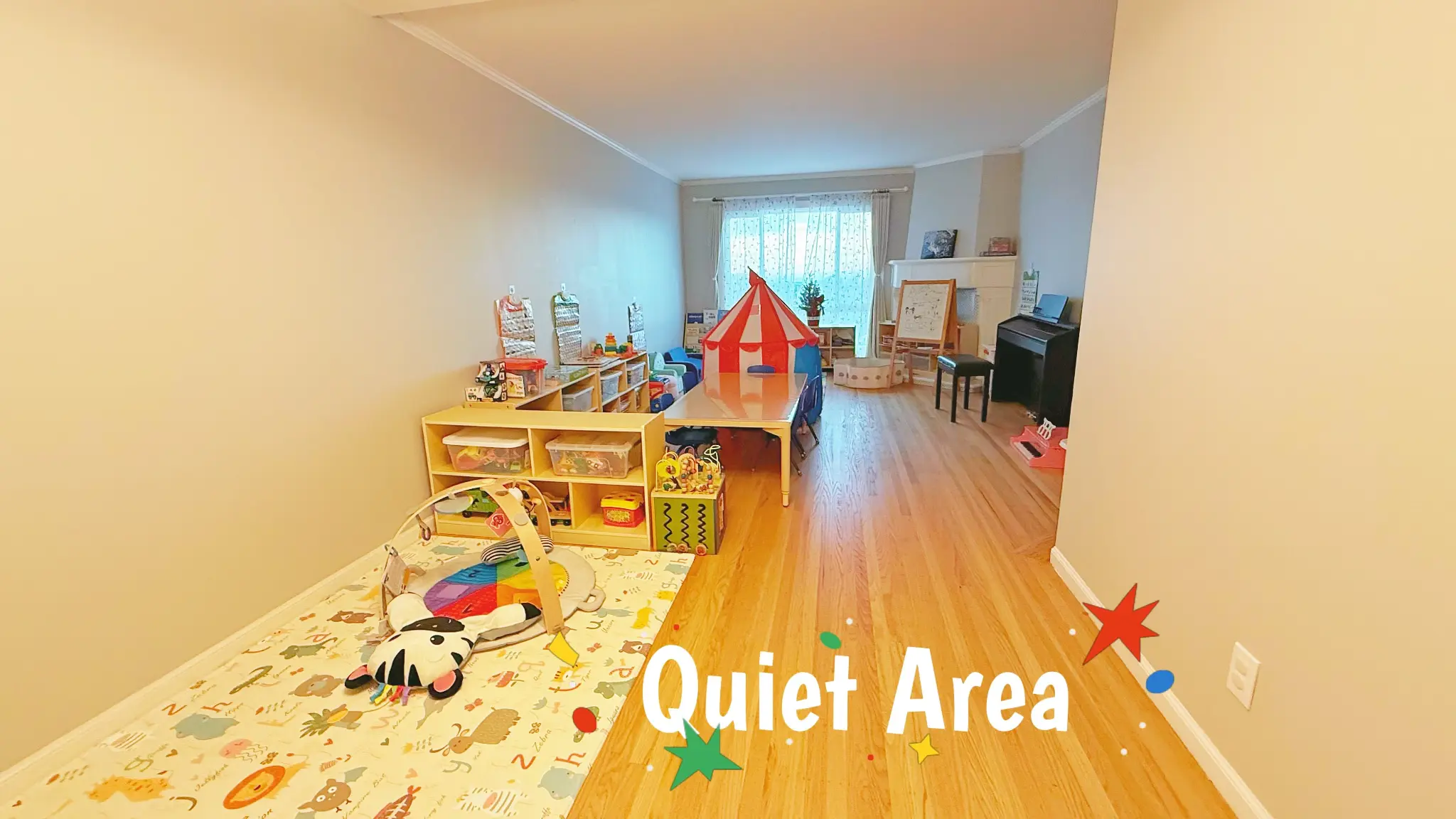Quiet Area - A peaceful space for rest and calm activities